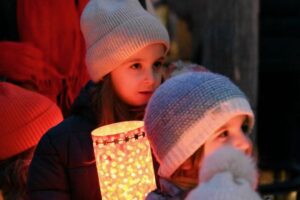 Samichlausbesuch Chlauseinzug