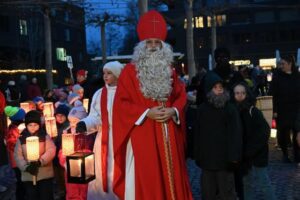 Samichlausbesuch Chlauseinzug