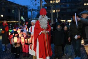 Samichlausbesuch Chlauseinzug