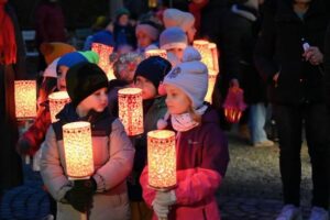 Samichlausbesuch Chlauseinzug
