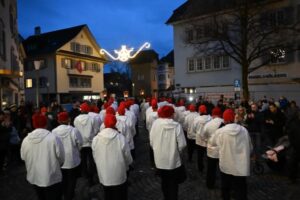 Samichlausbesuch Chlauseinzug
